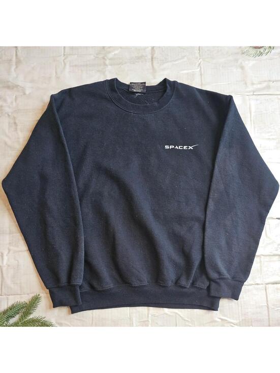 Other - Title: SpaceX black crewneck sweatshirt